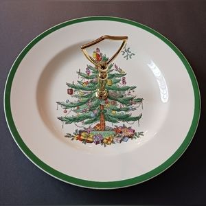 Spode Christmas Tree, tidbit tray